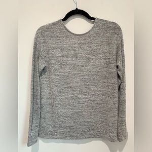 Banana Republic Gray Sweater With Twist Detail on Back | Size XS